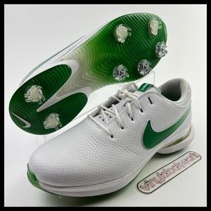 Nike Air Zoom Victory Tour 3 Golf Shoes White Green Men’s Size 10.5 FQ3274-110